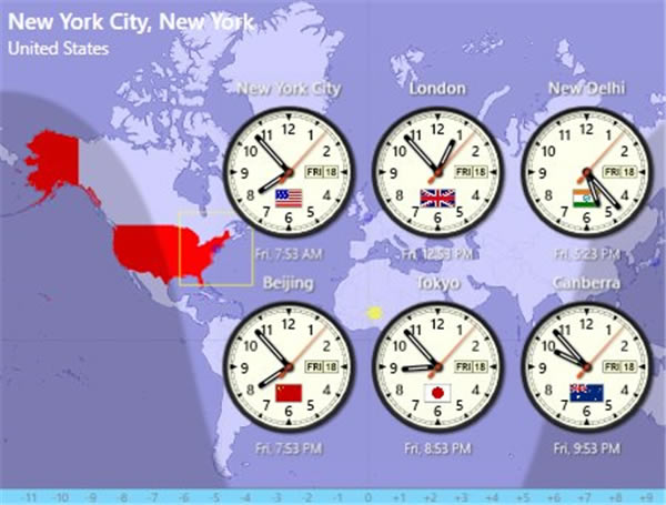 Sharp World Clockṩ8.7.9