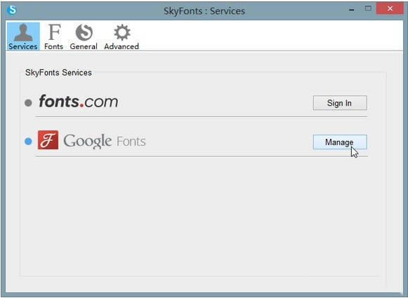 SkyFonts