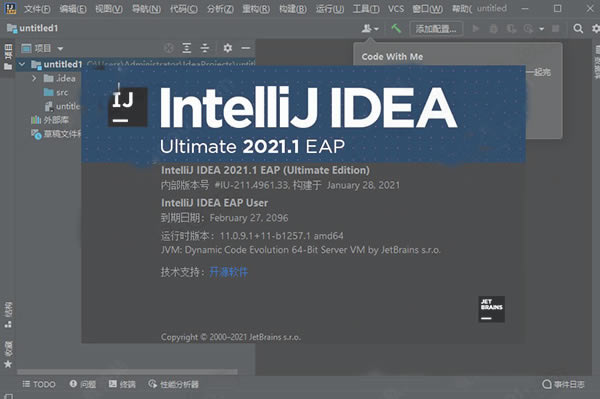 IntelliJ IDEA 2021Զ˹ٷ2024°ɫذװ