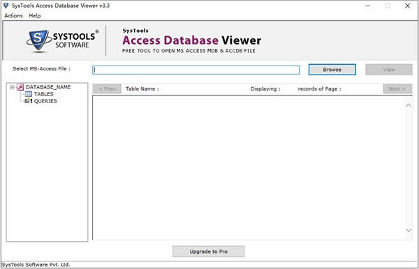 SysTools Access Database ViewerԶ˹ٷ2024°ɫذװ