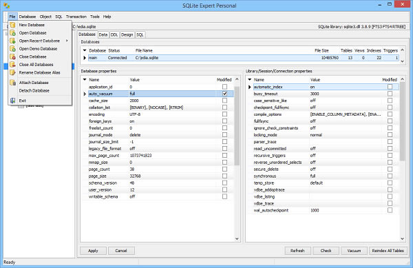 SQLite Expert ProfessionalԶ˹ٷ2024°ɫذװ