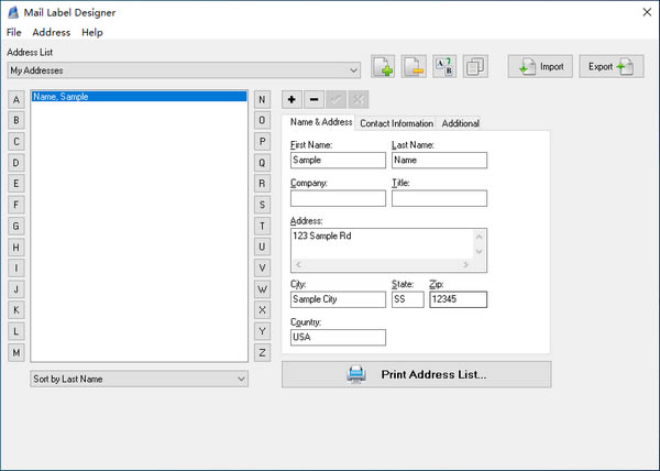 Mail Label DesignerԶ˹ٷ2024°ɫذװ