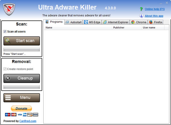 Ultra Adware KillerԶ˹ٷ2024°ɫذװ