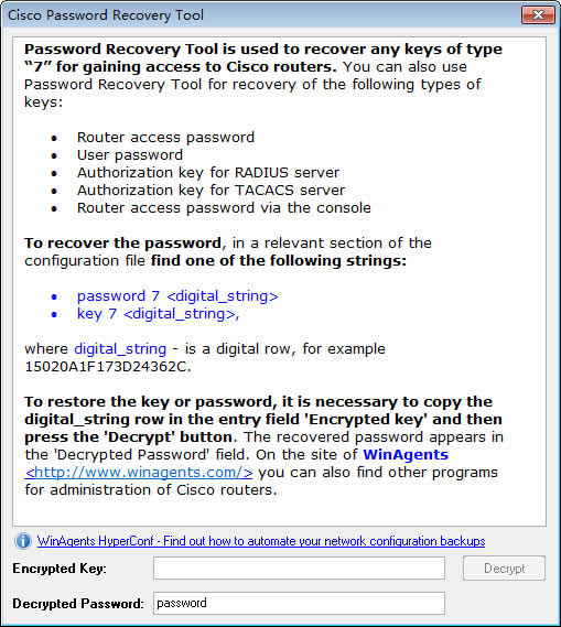 Cisco Password Recovery toolԶ˹ٷ2024°ɫذװ