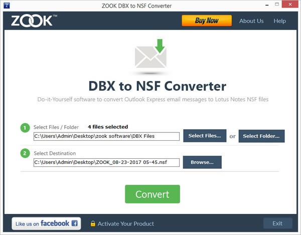 ZOOK DBX to NSF ConverterԶ˹ٷ2024°ɫذװ