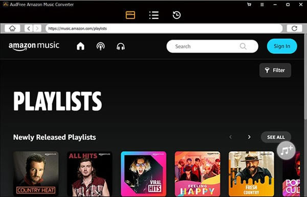 AudFree Amazon Music ConverterԶ˹ٷ2024°ɫذװ