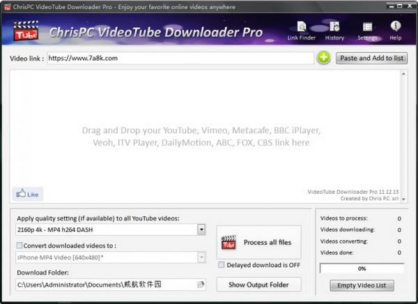 ChrisPC VideoTube Downloader Proٷ2024°ɫذװ