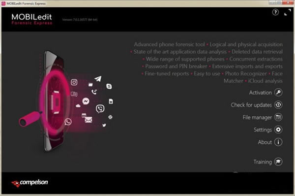 MOBILedit Forensic ExpressԶ˹ٷ2024°ɫذװ