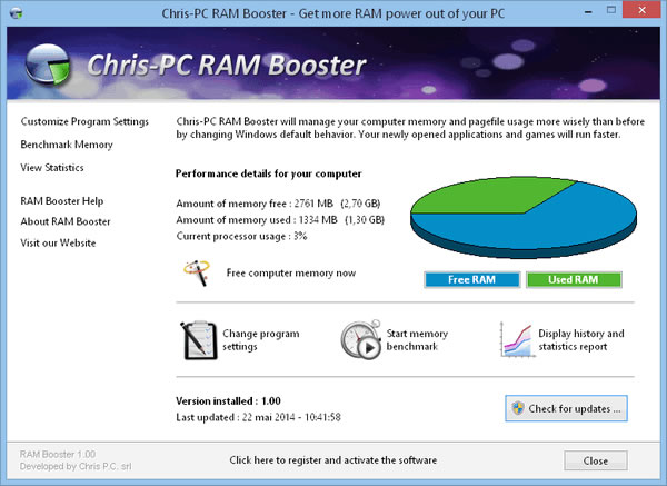 Chris-PC RAM Boosterٷ2024°ɫذװ