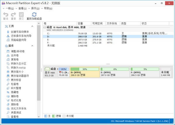 Macrorit Partition ExpertԶ˹ٷ2024°ɫذװ