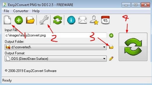 Easy2Convert PNG to DDS電腦端官方正版2024最新版綠色免費下載安裝