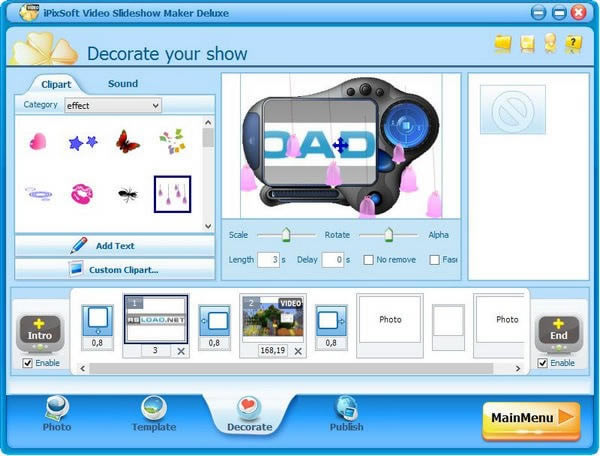 iPixSoft Video Slideshow Maker Deluxe電腦端官方正版2024最新版綠色免費下載安裝