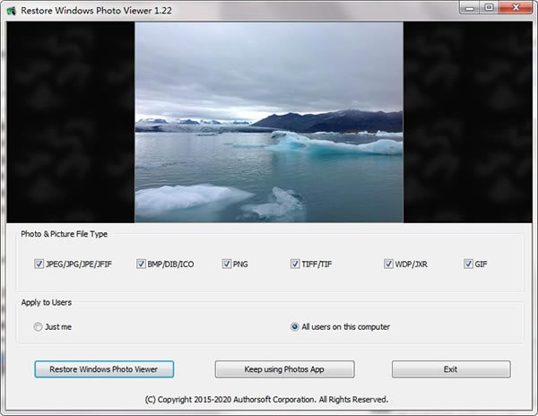 Restore Windows Photo ViewerԶ˹ٷ2024°ɫذװ