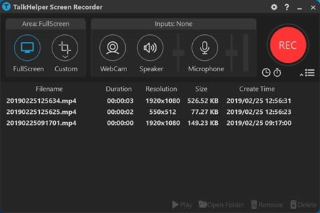 TalkHelper Screen RecorderzX˹ٷ2024°GɫMdb