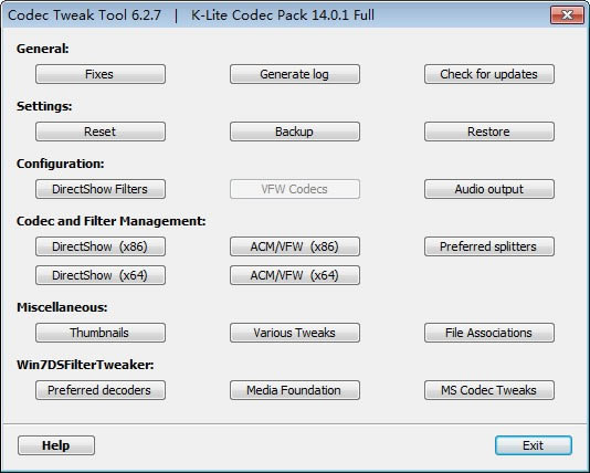 K-Lite Codec Pack Full(Ӱa)