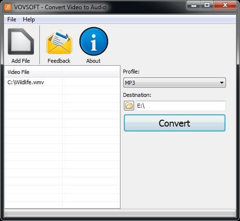 Vovsoft Convert Video to Audio���Զ˹ٷ�����2024���°���ɫ������ذ�װ