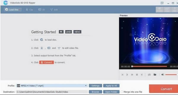 VideoSolo BD-DVD Ripper(DVD��Ƶת����)
