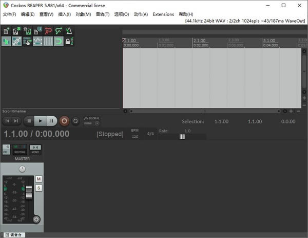 Cockos REAPER���Զ˹ٷ�����2024���°���ɫ������ذ�װ