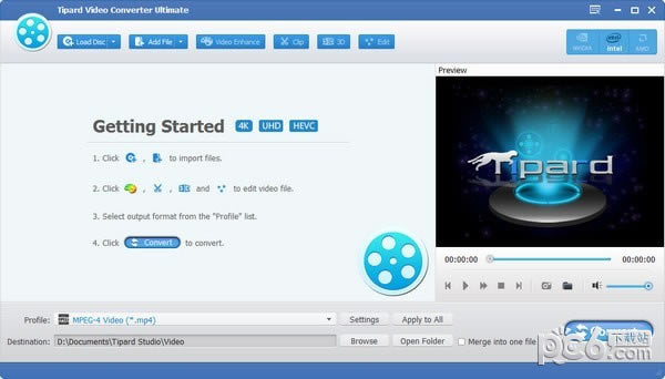 Tipard Video Converter Ultimate���Զ˹ٷ�����2024���°���ɫ������ذ�װ