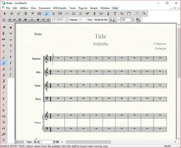 MakeMusic Finale���Զ˹ٷ�����2024���°���ɫ������ذ�װ