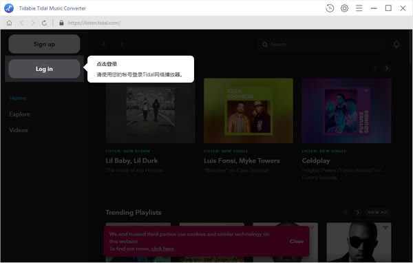 Tidabie Tidal Music Converter���Զ˹ٷ�����2024���°���ɫ������ذ�װ