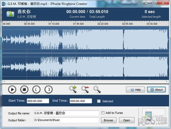 iPhone Ringtone Creator(iPhone������������)