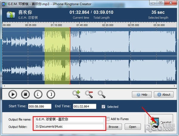 iPhone Ringtone Creator(iPhone������������)
