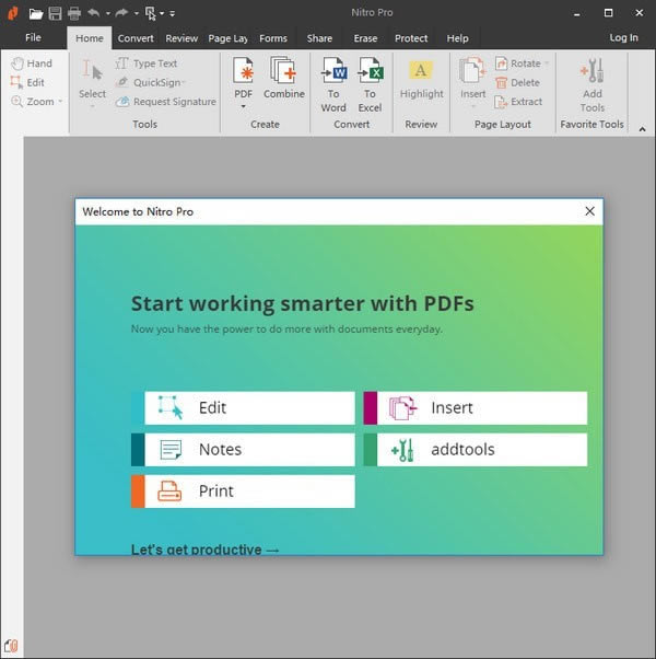 Nitro Pro EnterpriseԶ˹ٷ2024°ɫذװ