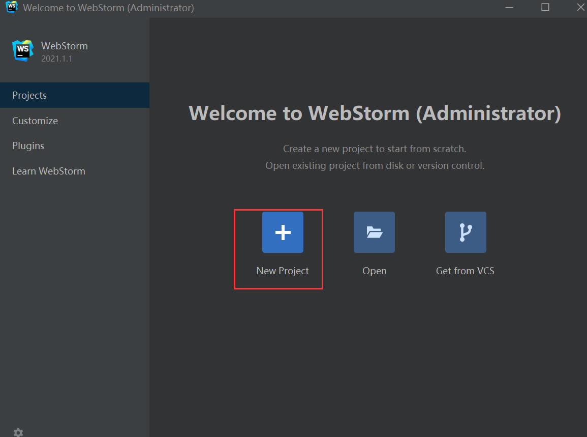 webstorm2021ر