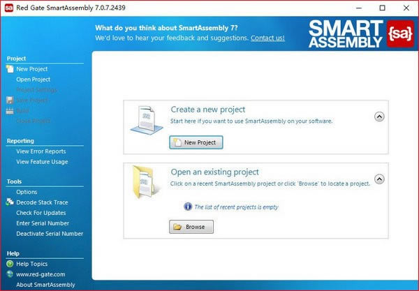 Red Gate SmartAssemblyѰءRed Gate SmartAssembly(NET뱣) v8.0.3.4821 Ѱ