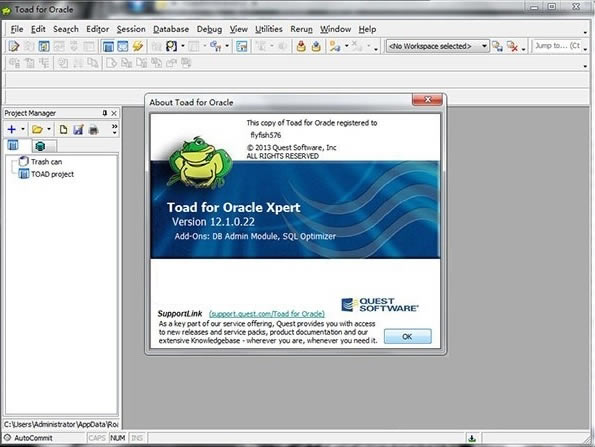 ToadءToad for Oracle Xpert° v2021 ر