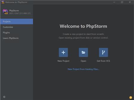 PhpStorm 2021رءJetBrains PhpStorm 2021İ v2021.1 ر()-վ