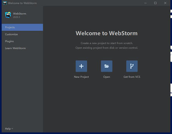 WebStorm 2020.3ر桿WebStorm 2020.3 v2020.3.0 ر()-վ