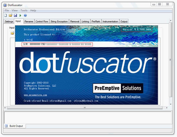 Dotfuscator Professional EditionرءDotfuscator Professional Edition V6.0.1 ر