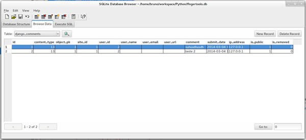 SQLite Database Browserر