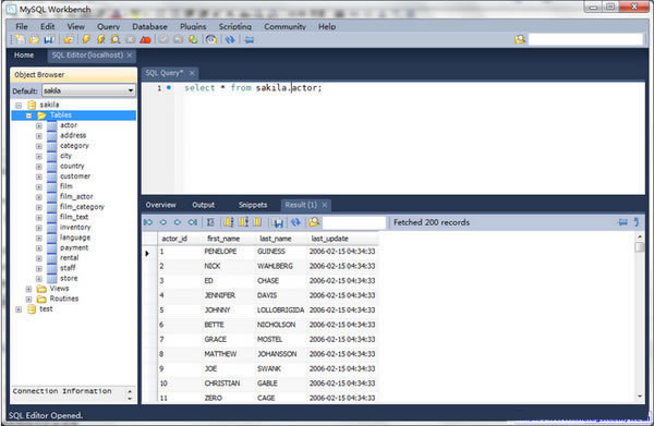 MySQL WorkbenchءMySQL Workbench v8.0.21 ٷİ-վ