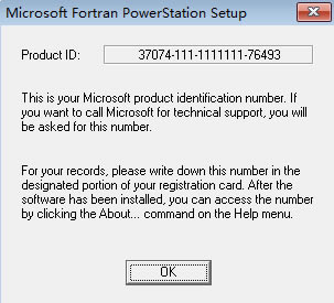 FortranءFortran v4.0 ر(32/64λ)