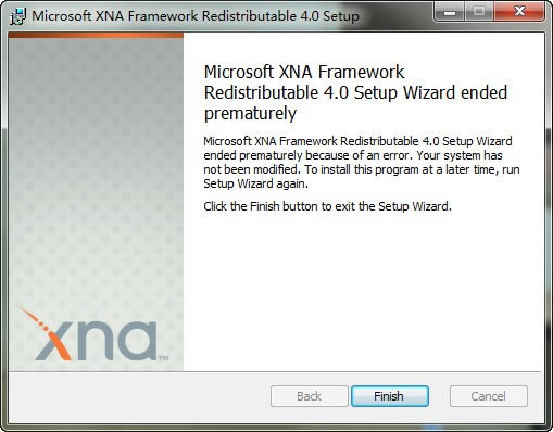 XNAر桿Microsoft XNA Framework v4.0 ٷѰ