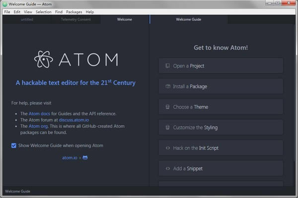 ATOMءAtom༭ v1.45.0 Ѱ-վ