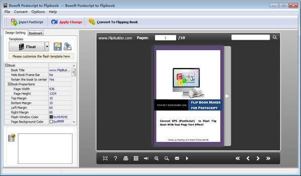 Boxoft Postscript to FlipbookءBoxoft Postscript to Flipbook(ҳ) v1.0 ٷ汾