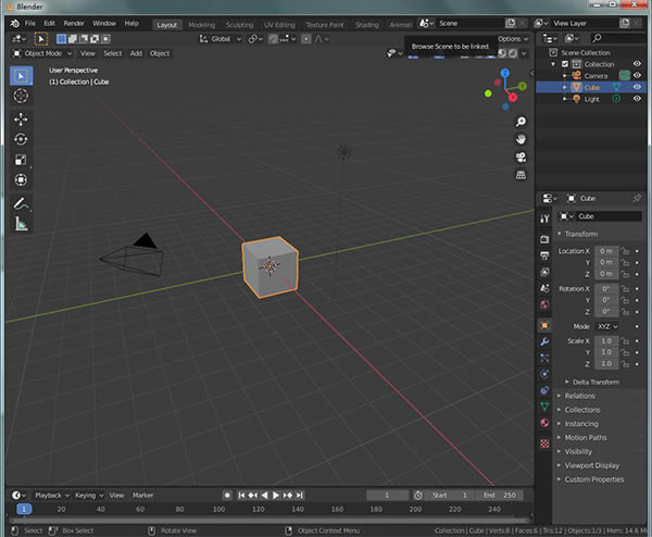 Blender汉化版中文设置教程1