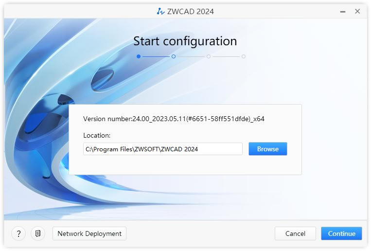 中望CAD2024破解版安装步骤1