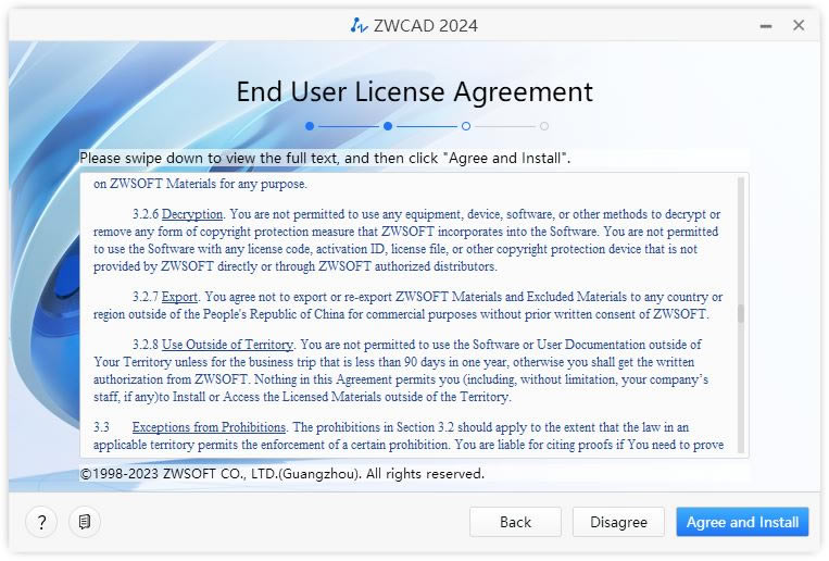 中望CAD2024破解版安装步骤2