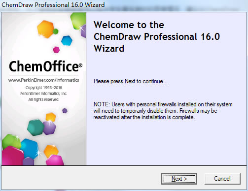 ChemDraw安装教程截图1