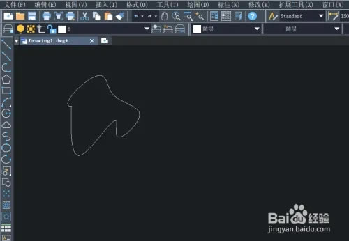 中望CAD2023破解版百度云怎么旋转图形2