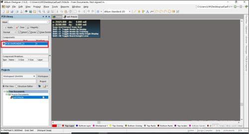 altium designer22怎么画元件封装3