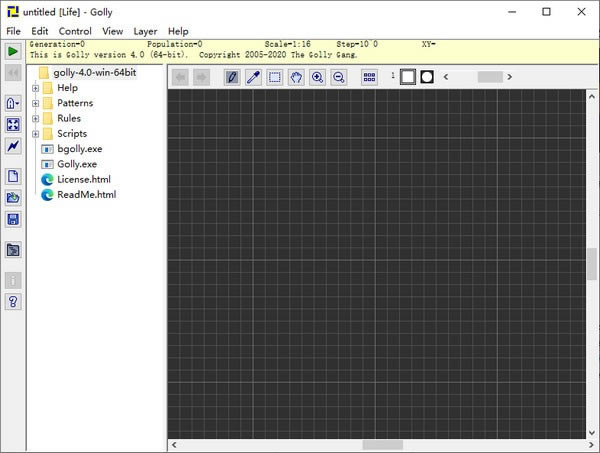 ��Golly�ٷ��汾���ء�Golly(ϸ���Զ���) v4.0 �ٷ��汾