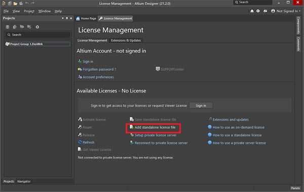 Altium Designer 2021ر桿Altium Designer 2021İ v21.2.0 ر()-վ