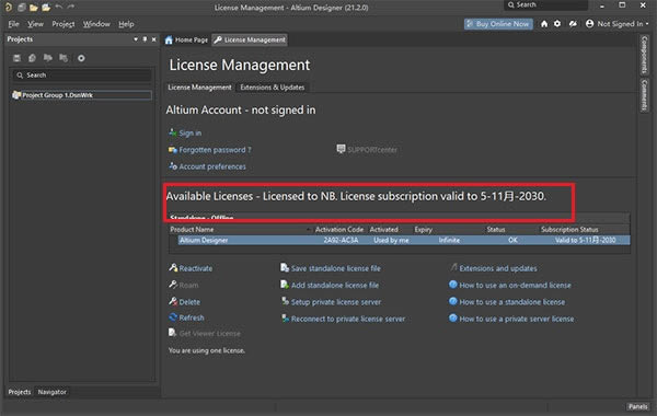 Altium Designer 2021ر桿Altium Designer 2021İ v21.2.0 ر()-վ