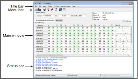 stm32 st link utilityѰءstm32 st link utilityİ V4.5.0 Ѱ